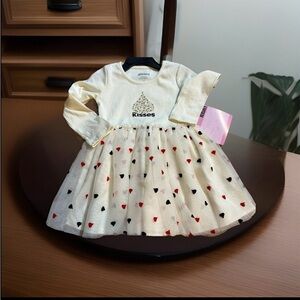 Sweet Kisses With This Hersheys Kisses Girls Dress-Size 2T-New